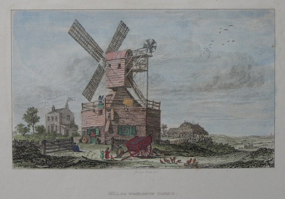 Print - Mill on Wimbledon Common - Cooke